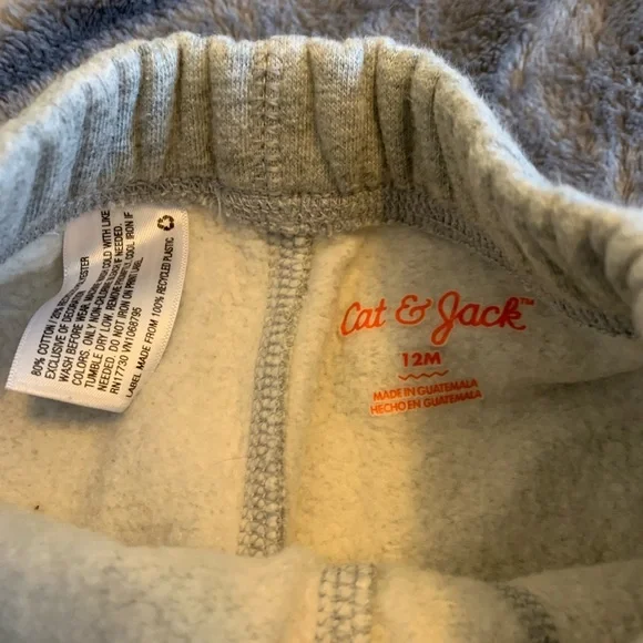 Cat & Jack Kids Joggers - Blue, Red, Cream - Picture 3 of 10